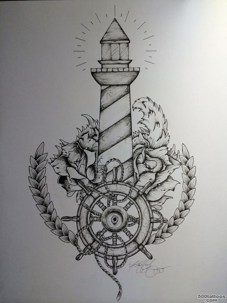 6+ Lighthouse Tattoo Designs_14