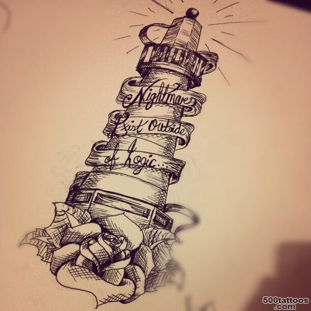 Alan Wake Lighthouse Tattoo by Ancora Kimberley_49