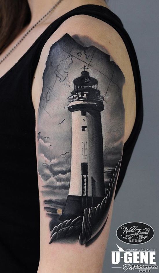 Lighthouse Tattoo  Best tattoo ideas amp designs_39
