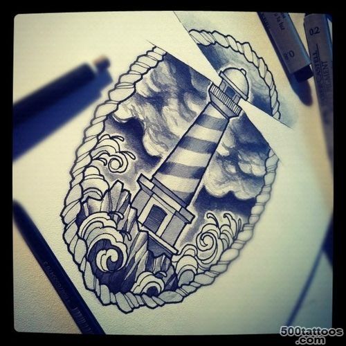 LIghthouse   Tattoo Idea start  My Style  Pinterest ..._22