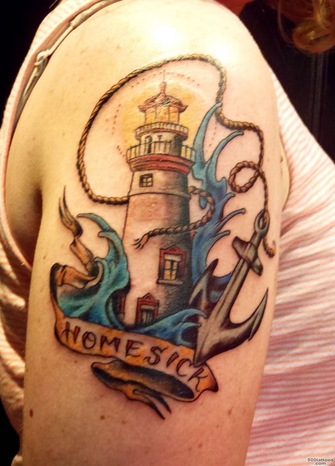 Lighthouse Tattoo Images amp Designs_34