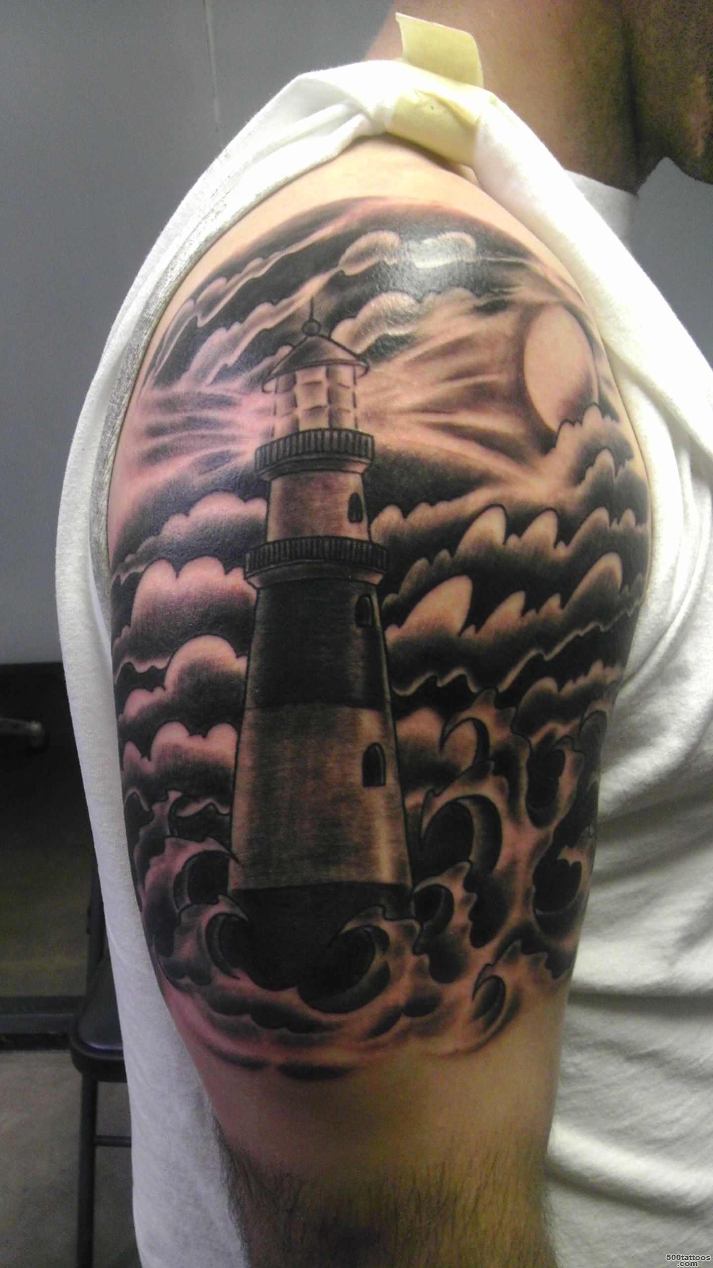 Lighthouse Tattoo Images amp Designs_48