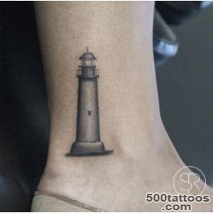 40+ Incredible Lighthouse Tattoo Designs   TattooBlend_25