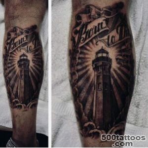 100 Lighthouse Tattoo Designs For Men   A Beacon Of Ideas_17