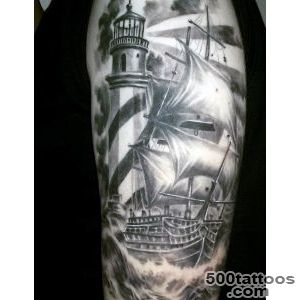 100 Lighthouse Tattoo Designs For Men   A Beacon Of Ideas_28