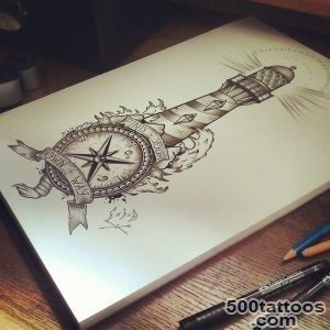 Lighthouse Tattoo Images amp Designs_41