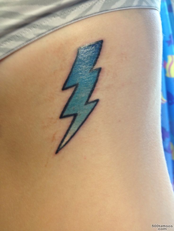 24 Cool Lightning amp High Voltage Tattoos_19