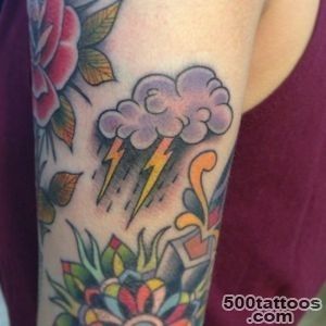 30 Beautiful Rain Tattoo Designs_37