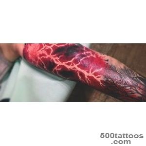 60 Lightning Tattoo Designs For Men   High Voltage Ideas_13