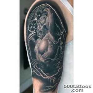 80 Zeus Tattoo Designs For Men   A Thunderbolt Of Ideas_14