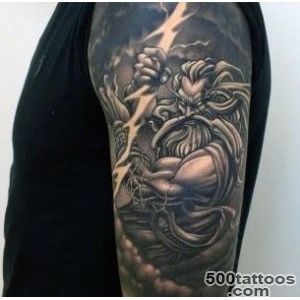 80 Zeus Tattoo Designs For Men   A Thunderbolt Of Ideas_18