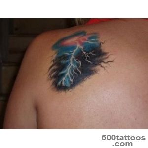 Pin The Black Lightning Bolt Tattoo Designs And Meaning For Men On _24