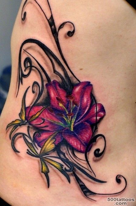 38 Lily Flower Tattoo Designs   Pretty Designs_8
