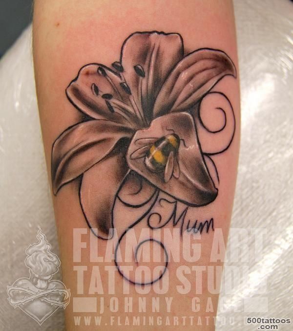 38 Lily Flower Tattoo Designs   Pretty Designs_38