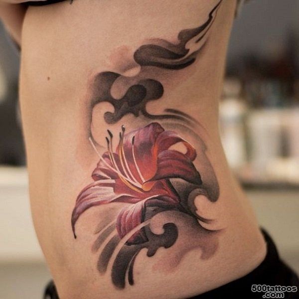 55+ Awesome Lily Tattoo Designs  Art and Design_2