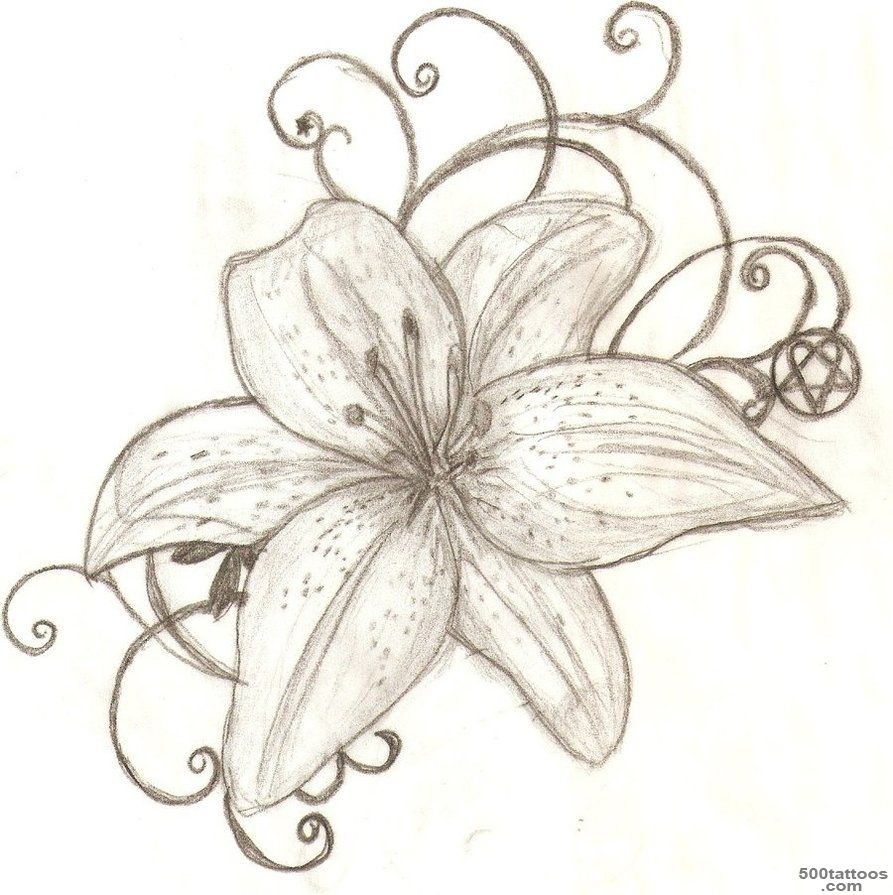 Lily Tattoo Images amp Designs_27