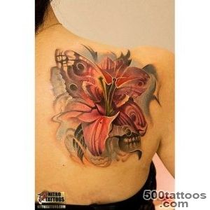 32 Unusual Lily Tattoos Designs_10