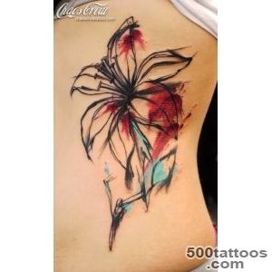 38 Lily Flower Tattoo Designs   Pretty Designs_11
