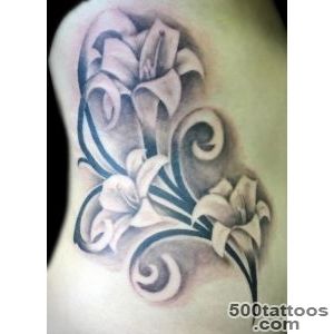 55+ Awesome Lily Tattoo Designs  Art and Design_18