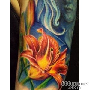55+ Awesome Lily Tattoo Designs  Art and Design_22