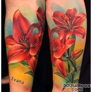 60 Beautiful Lily Tattoo Ideas   nenuno creative_17