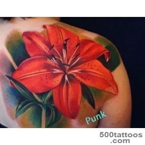 60 Beautiful Lily Tattoo Ideas   nenuno creative_28