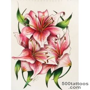Lily Tattoos, Designs And Ideas  Page 16_23