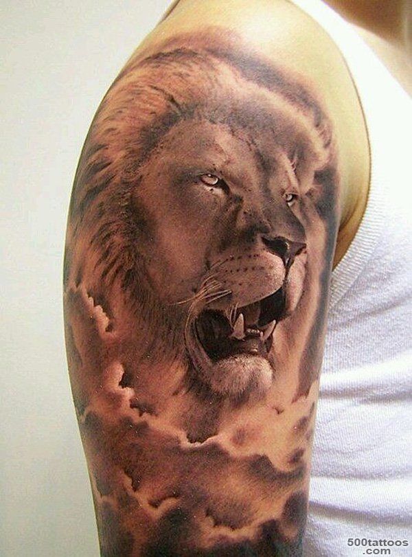 50 Examples of Lion Tattoo  Art and Design_3