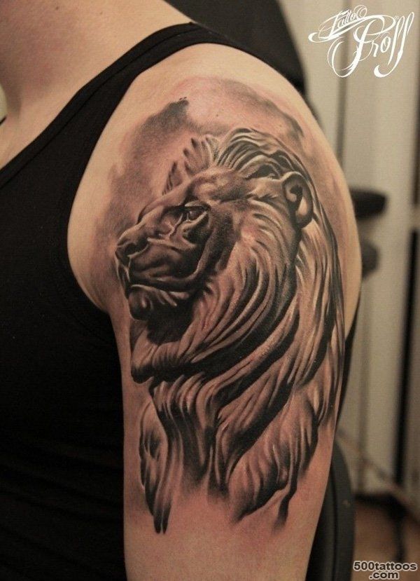 50 Examples of Lion Tattoo  Art and Design_27