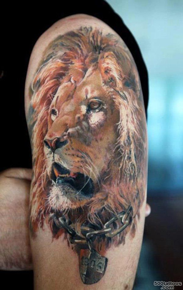 50 Examples of Lion Tattoo  Art and Design_39