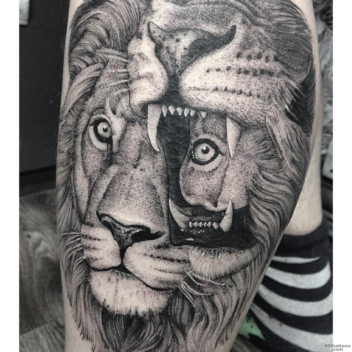 101 Powerful Lion Tattoos Certain To Astonish   AuthorityTattoo_38