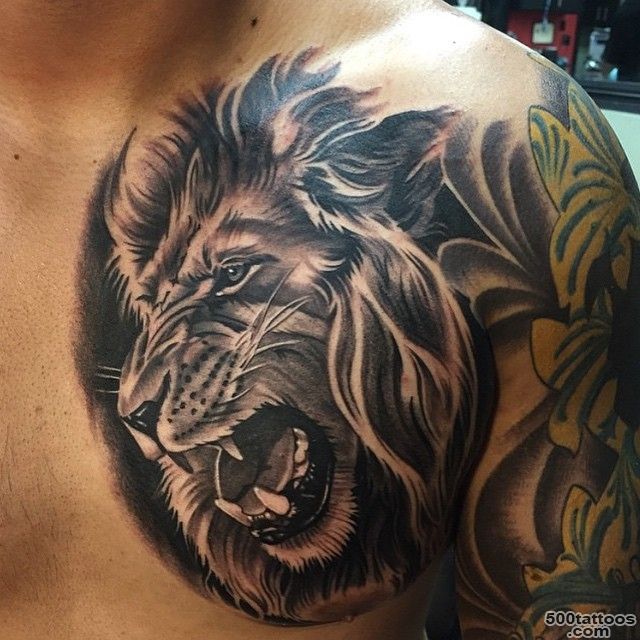 Lion Tattoos and Their Unique Meaning   Tattoos Win_26
