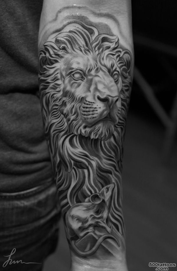Lion Tattoos for Men   Ideas and image gallery for guys_25