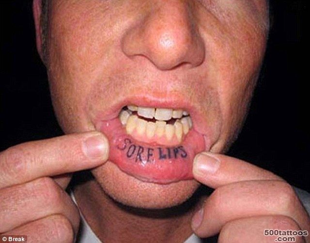 Inner lip inking craze sees fans get tattoos etched INSIDE their ..._27