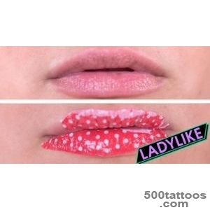 We Tried Temporary Lip Tattoos To See If They#39d Actually Work_33