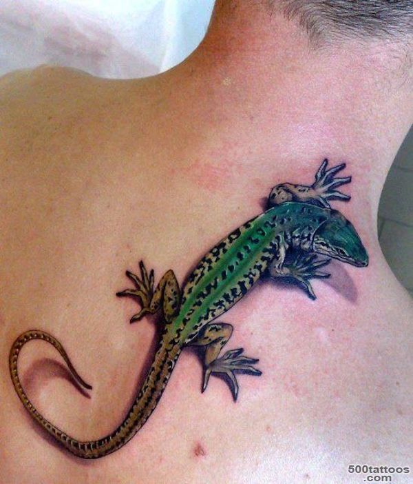30+ Incredible Lizard Tattoos with Meanings  Art and Design_4