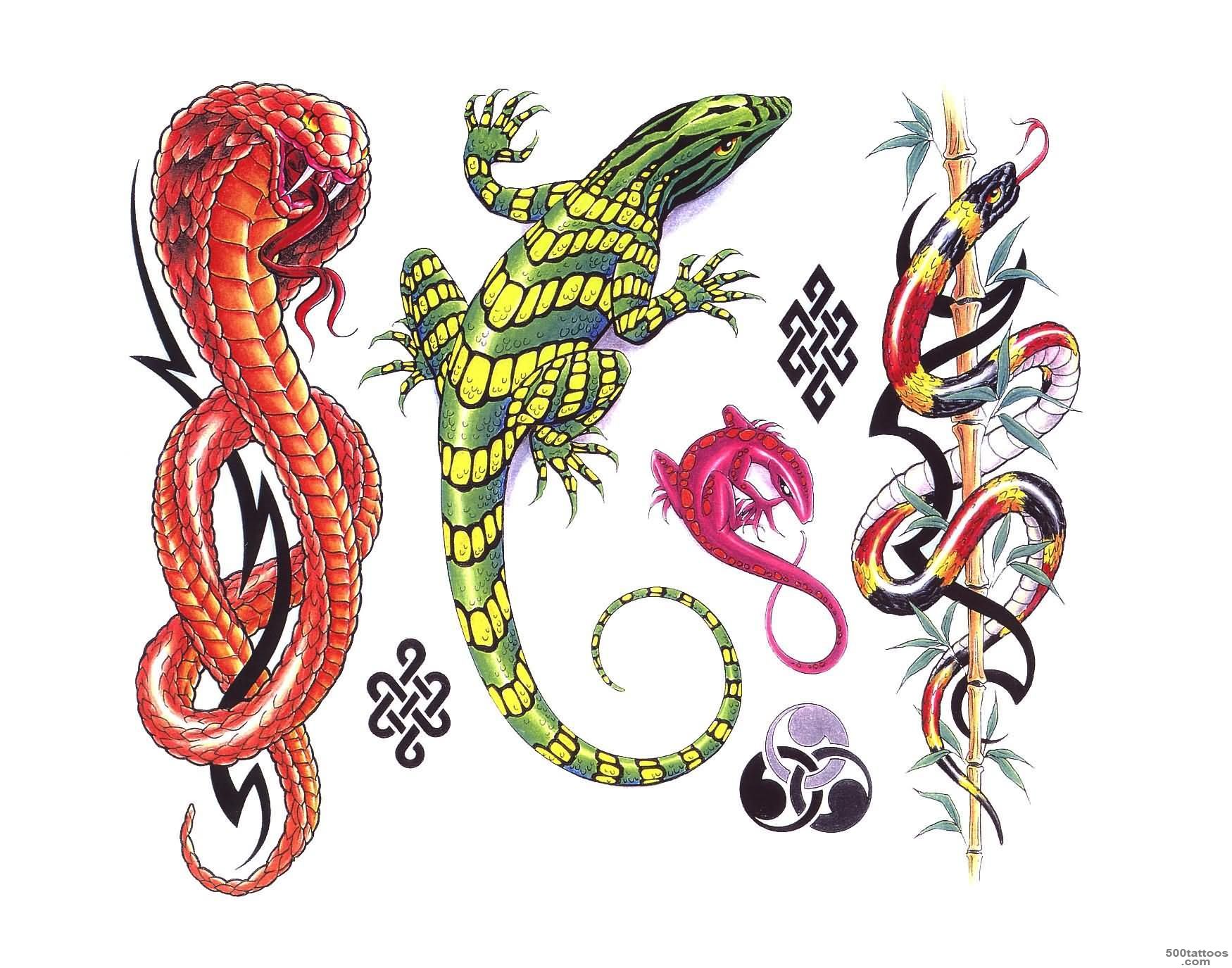 Lizard Tattoo Images amp Designs_6