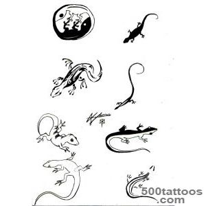 Lizard Tattoos, Designs And Ideas  Page 24_25
