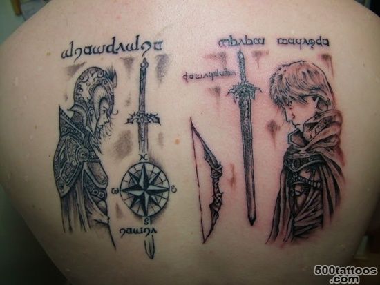25 Mystic Lord Of The Rings Tattoos_17