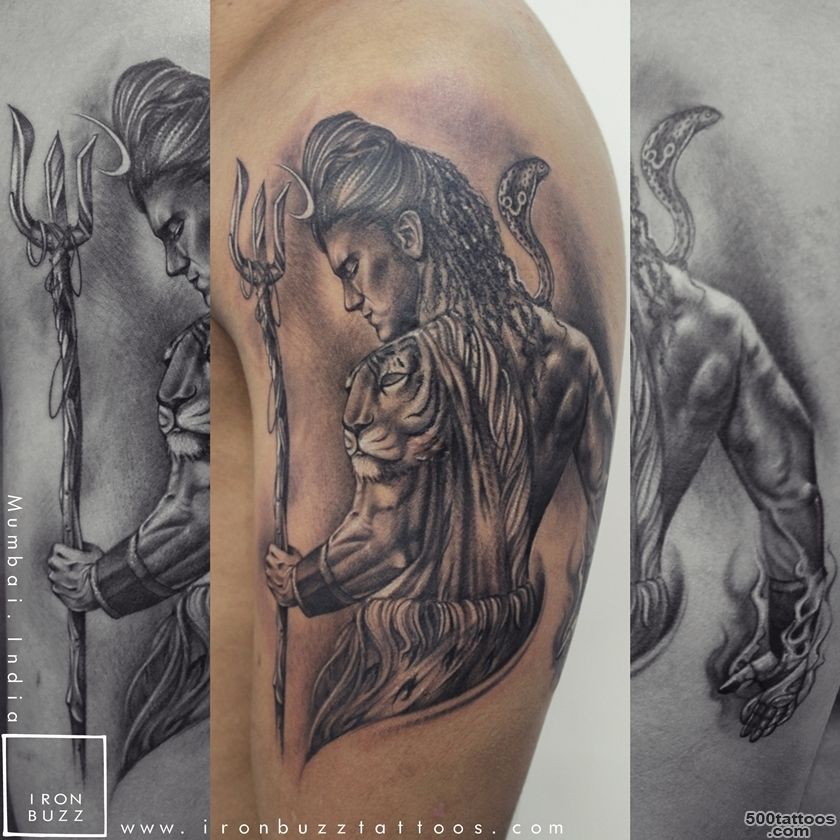 Lord Shiva Tattoo #39The Lord is Back#39 series by Eric Jason D#39souza ..._10