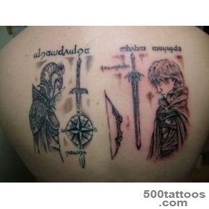 25 Mystic Lord Of The Rings Tattoos_17