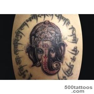 Asian Lord Ganesha Tattoo On Biceps  Fresh 2016 Tattoos Ideas_37