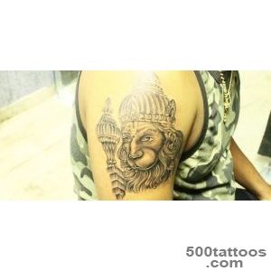 Lord Hanuman Tattoo   What do they mean Monkey God Tattoo Designs _12