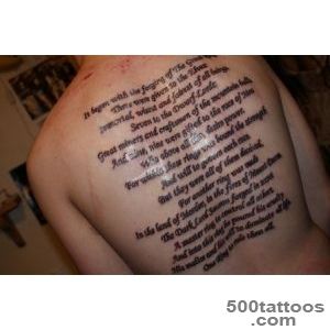 Lord Of The Rings Tattoo  Flickr   Photo Sharing!_49
