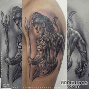 Lord Shiva Tattoo #39The Lord is Back#39 series by Eric Jason D#39souza _10