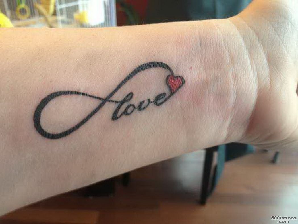 40+ Love Tattoos On Wrists_33