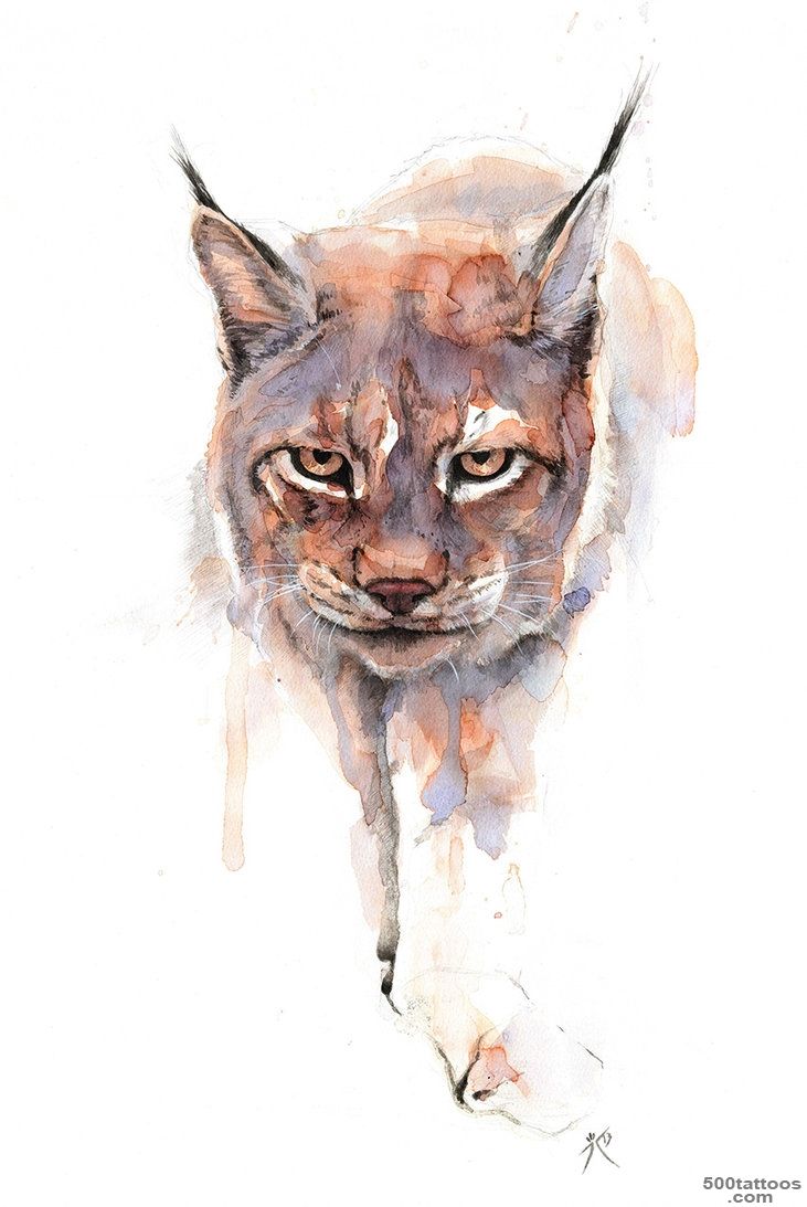 Lynx Tattoo Design By Weiklink_19