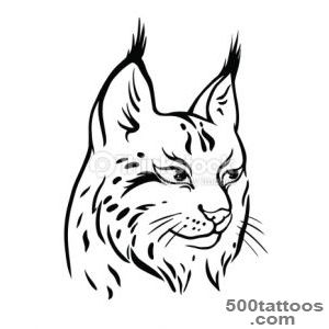 20 Lynx Tattoo Designs, Samples And Ideas_44