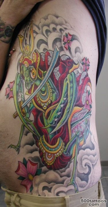 Awesome samurai praying mantis! #tattoo  Tattoo Ideas  Pinterest ..._21