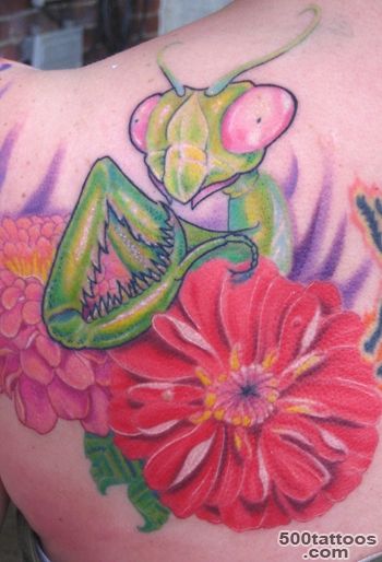 Praying Mantis Insect Tattoo Design  Tattoobite.com_45